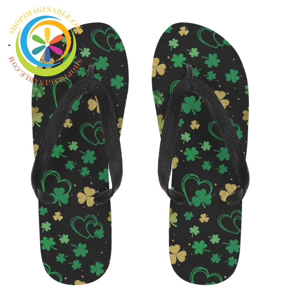 Luck Of The Irish Flip-Flops Men's & Ladies