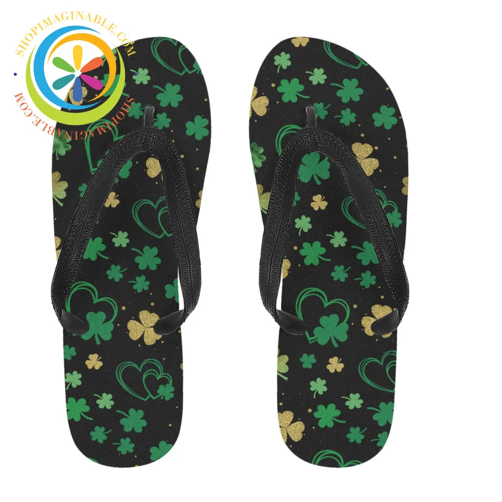 Luck Of The Irish Flip-Flops Men's & Ladies