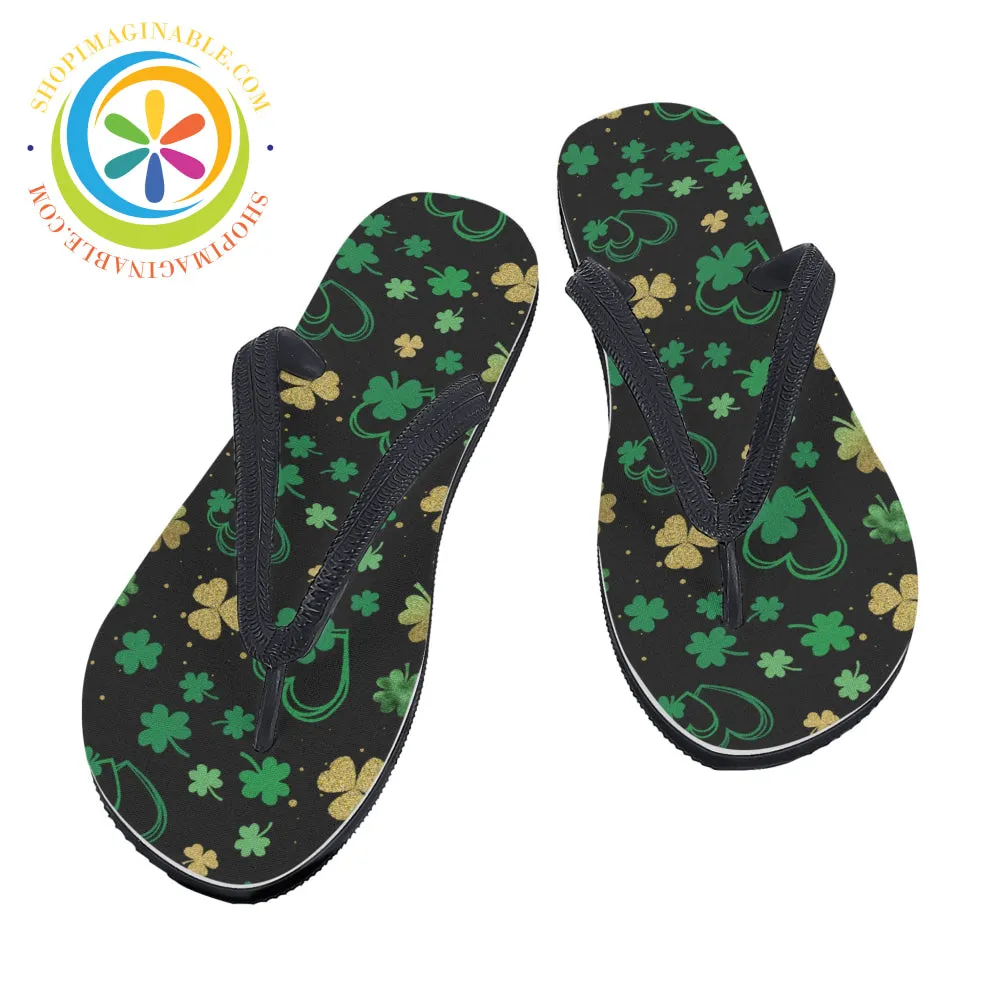 Luck Of The Irish Flip-Flops Men's & Ladies