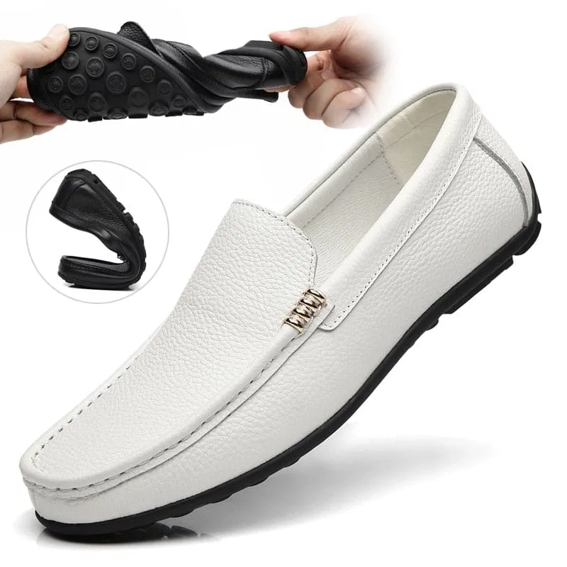 Luxury Genuine Leather Business Moccasins  Loafer