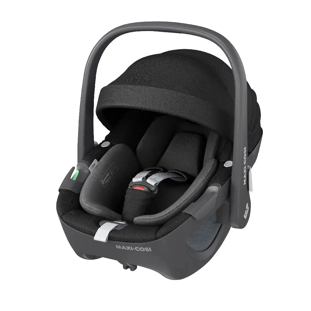 Maxi Cosi Fame 9 Piece Complete Bundle - Luxe Twillic Black