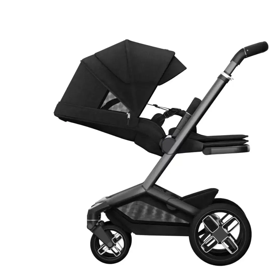 Maxi Cosi Fame 9 Piece Complete Bundle - Luxe Twillic Black