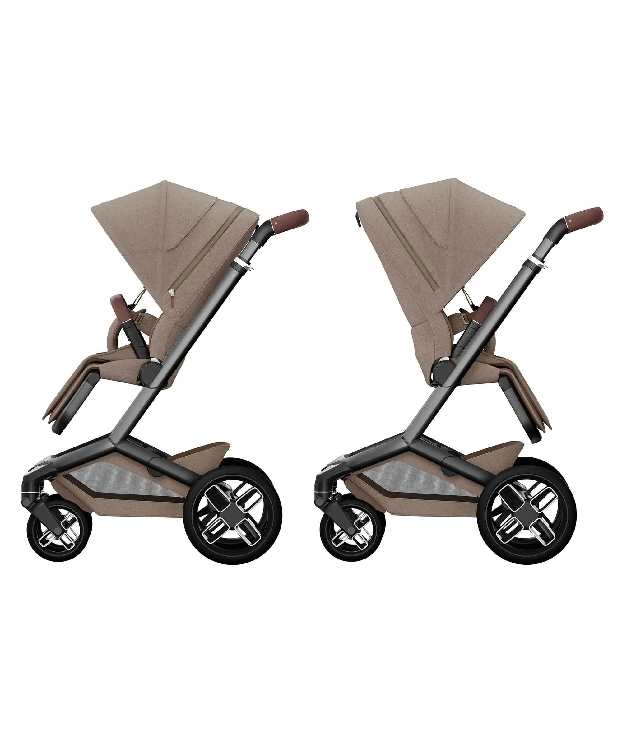 Maxi-Cosi Fame Pushchair – Twillic Truffle with Black Wheels