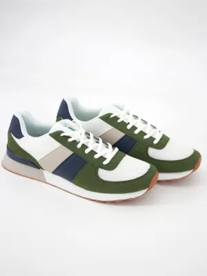 Men's Color Block Casual Shoes,Multi