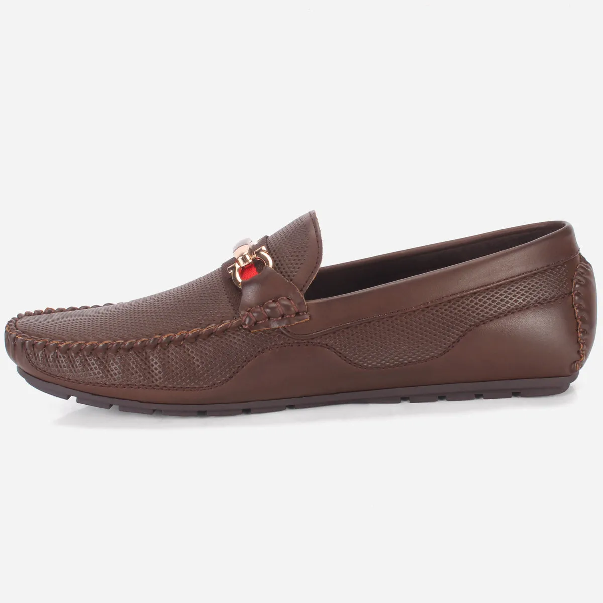 Mens "THIAGO" Casual Slip On Moccasin Shoes