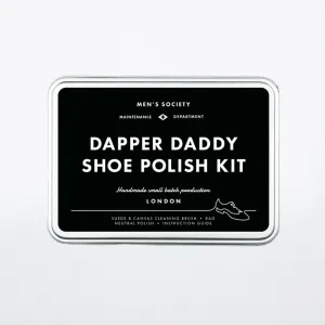 Men's Society Dapper Daddy Shoe Polish Kit