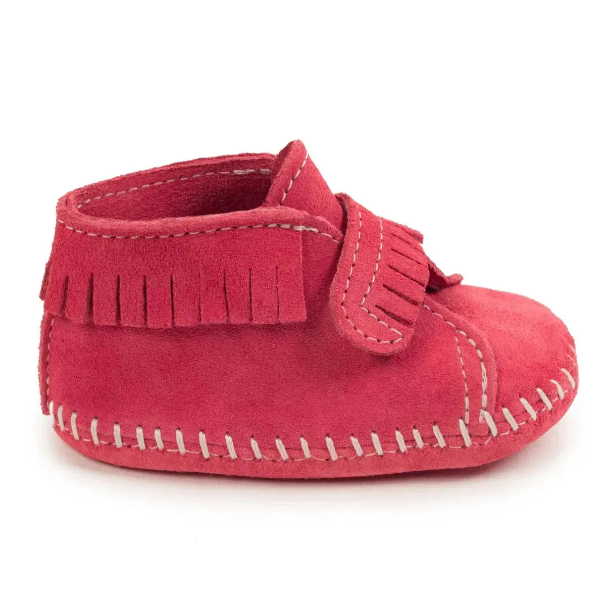 Minnetonka VELCRO Front Strap Bootie - Infants Moccasins