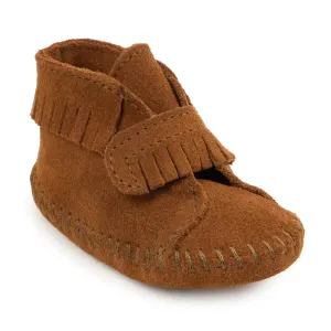 Minnetonka VELCRO Front Strap Bootie - Infants Moccasins