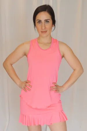 Neon Pink Fitness Tank