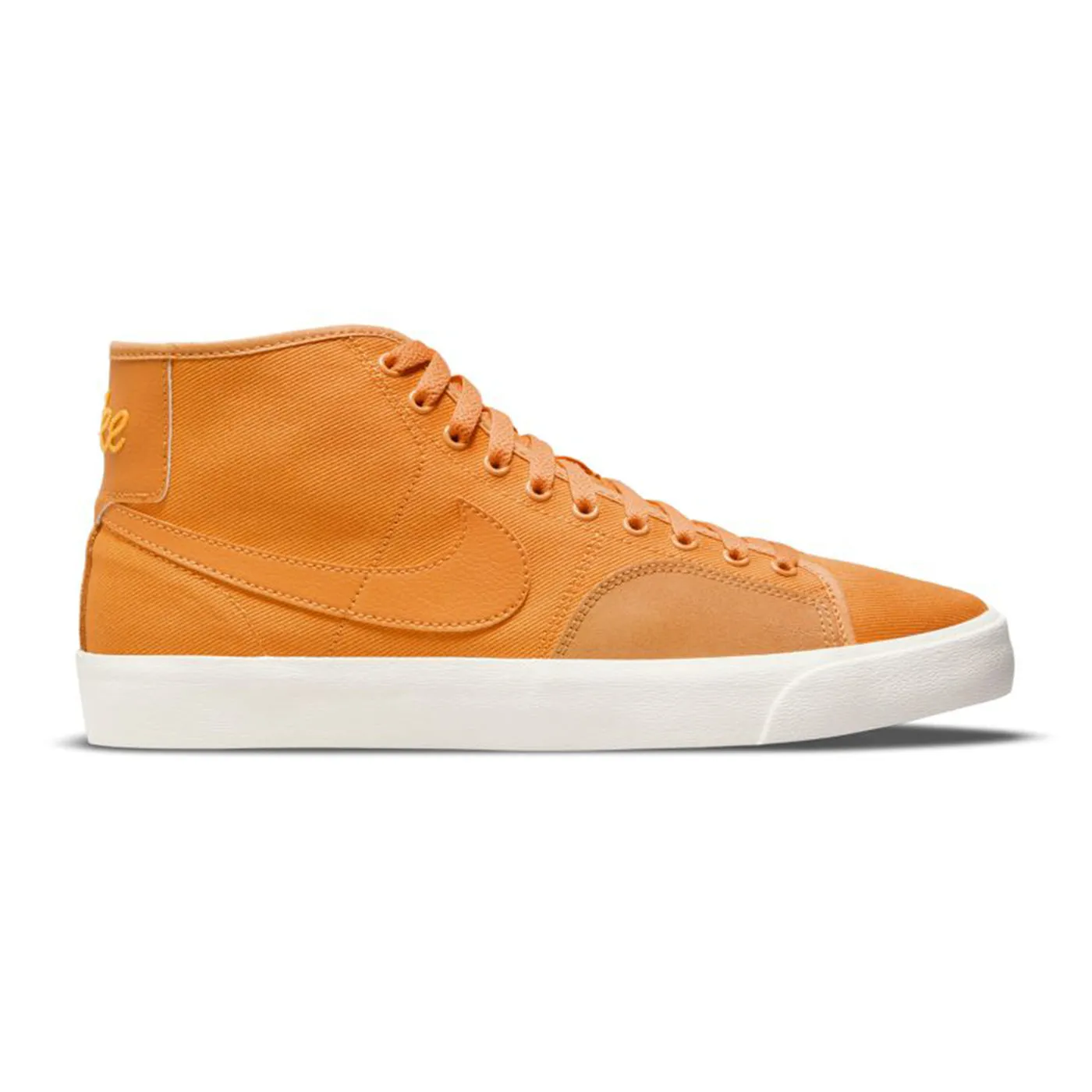 Nike SB  Blazer Court Mid Shoes - Light Curry / Light Curry / Light Curry / Sail