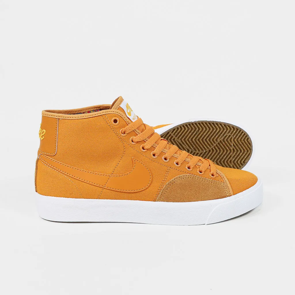 Nike SB - BLZR Court Mid Premium Shoes - Light Curry / Sail