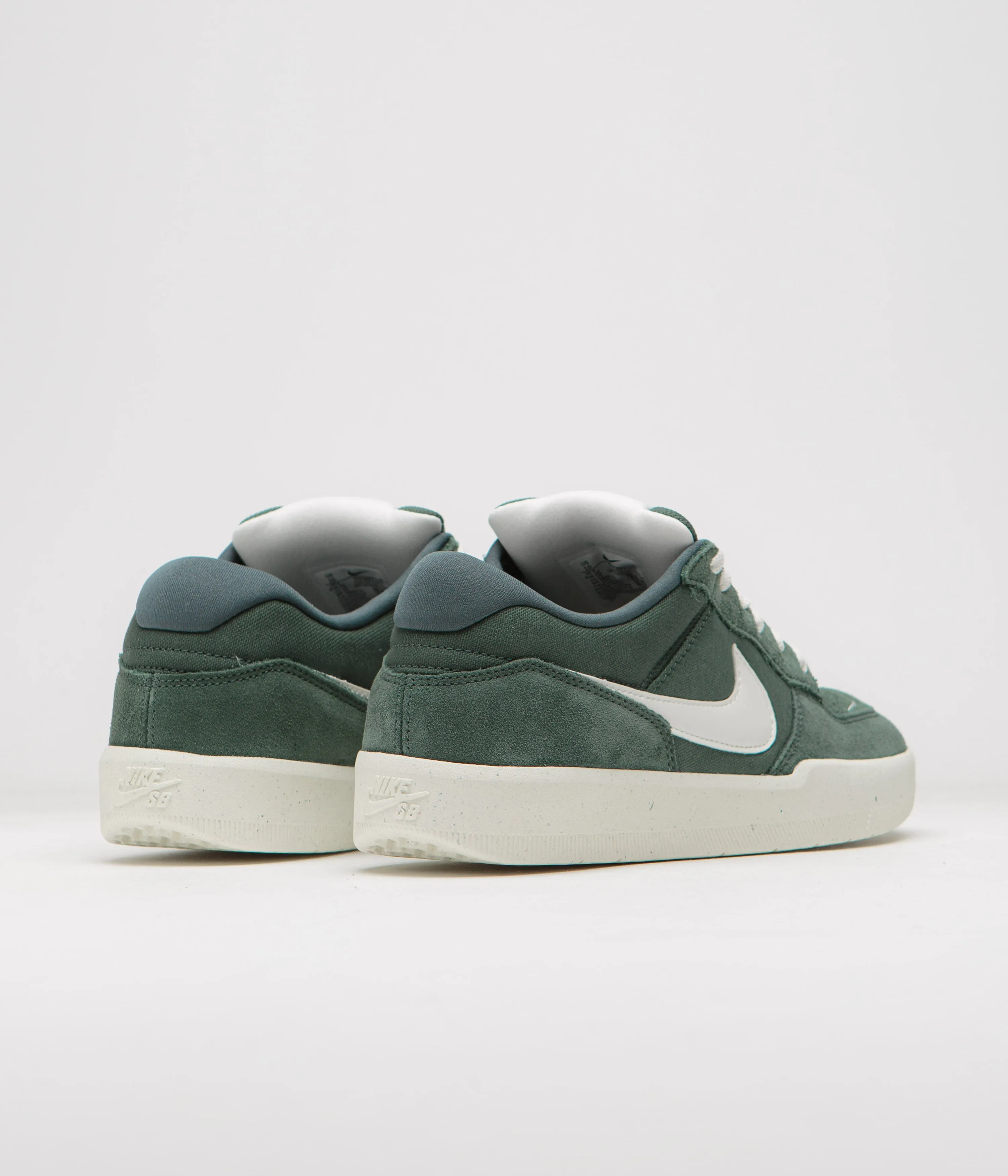 Nike SB Force 58 Shoes - Vintage Green / Sail - Vintage Green - Sail