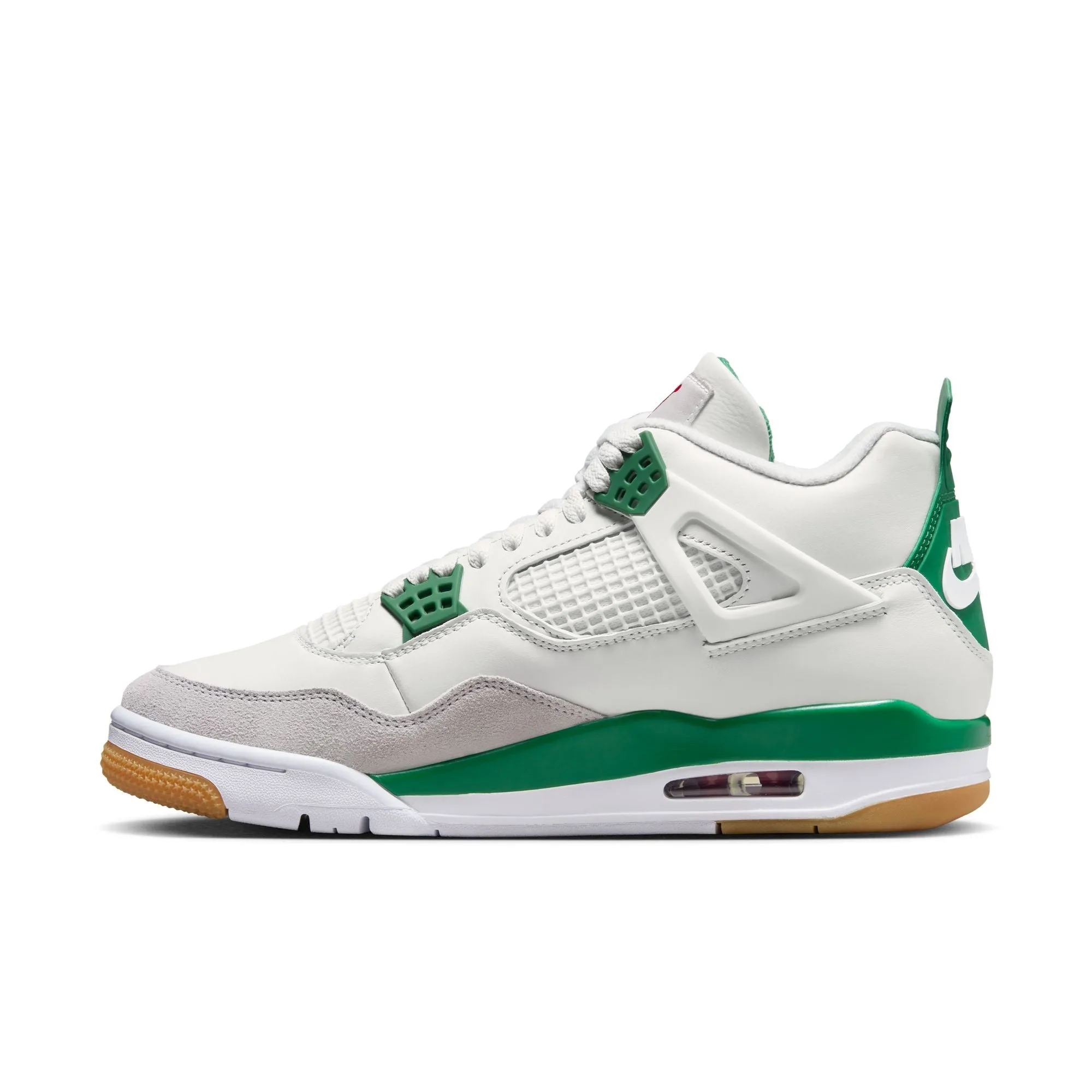 NIKE SB X AIR JORDAN 4 SAIL / WHITE / PINE GREEN / NEUTRAL GREY