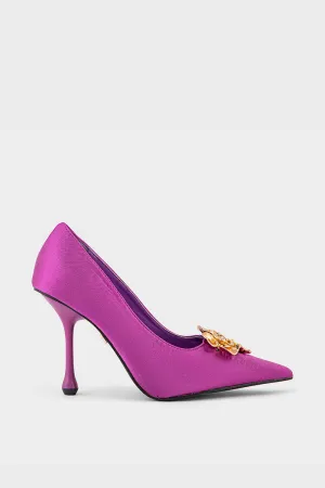 Party Wear Court Shoes IP5005-Plum