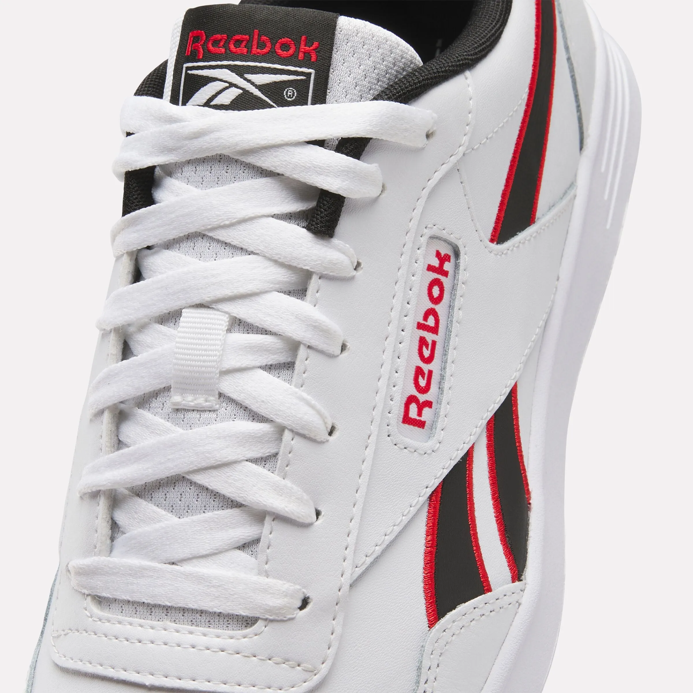 Reebok Court Advance Shoes White/Black/Vector Red