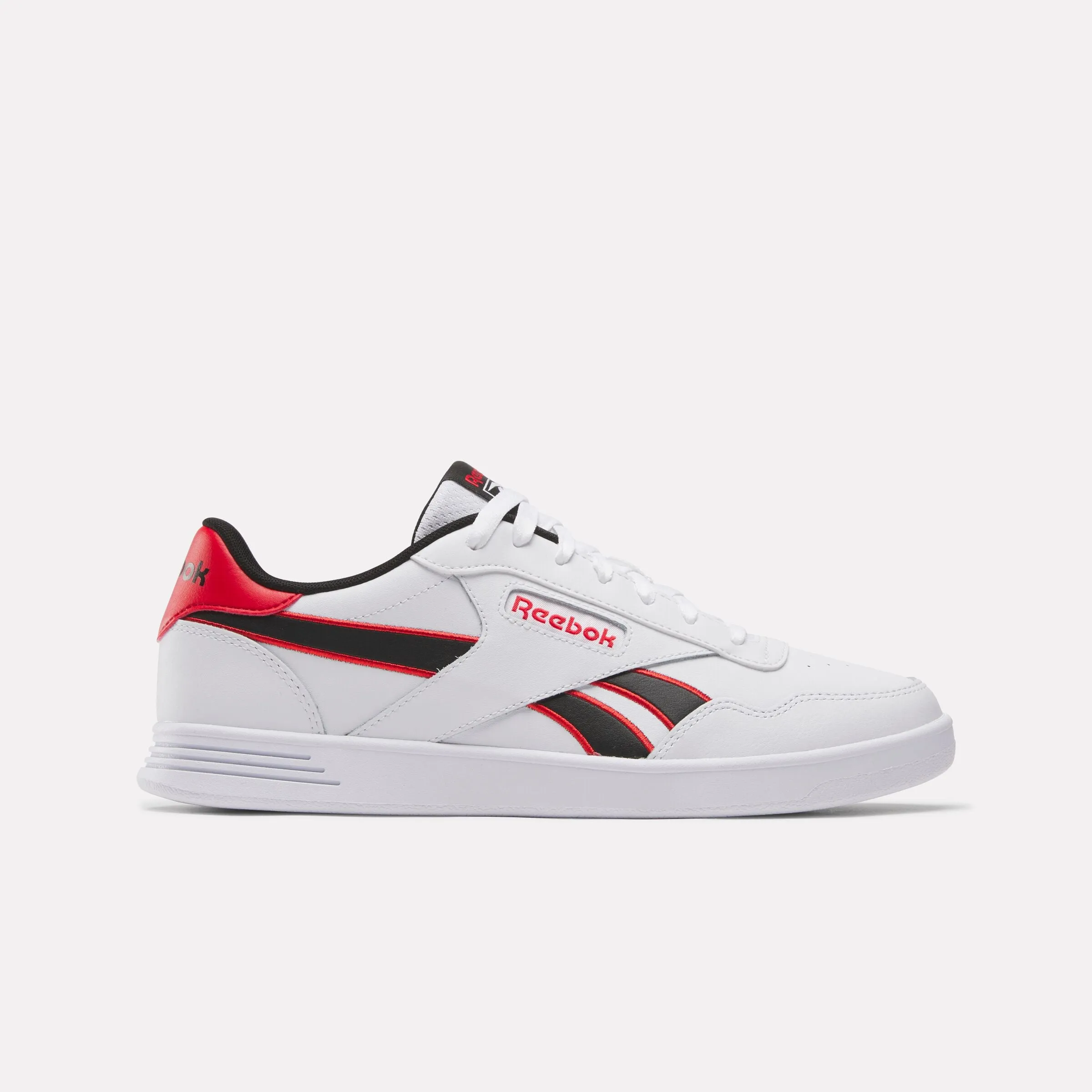 Reebok Court Advance Shoes White/Black/Vector Red