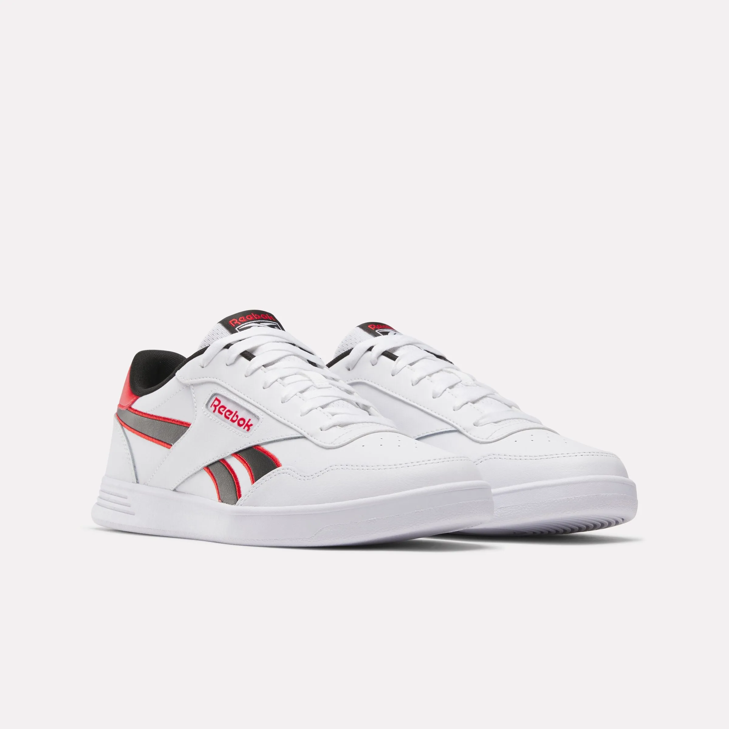 Reebok Court Advance Shoes White/Black/Vector Red