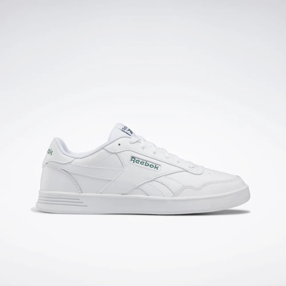 Reebok Footwear Men Reebok Court Advance Shoes FTWWHT/FTWWHT/CLOGRN