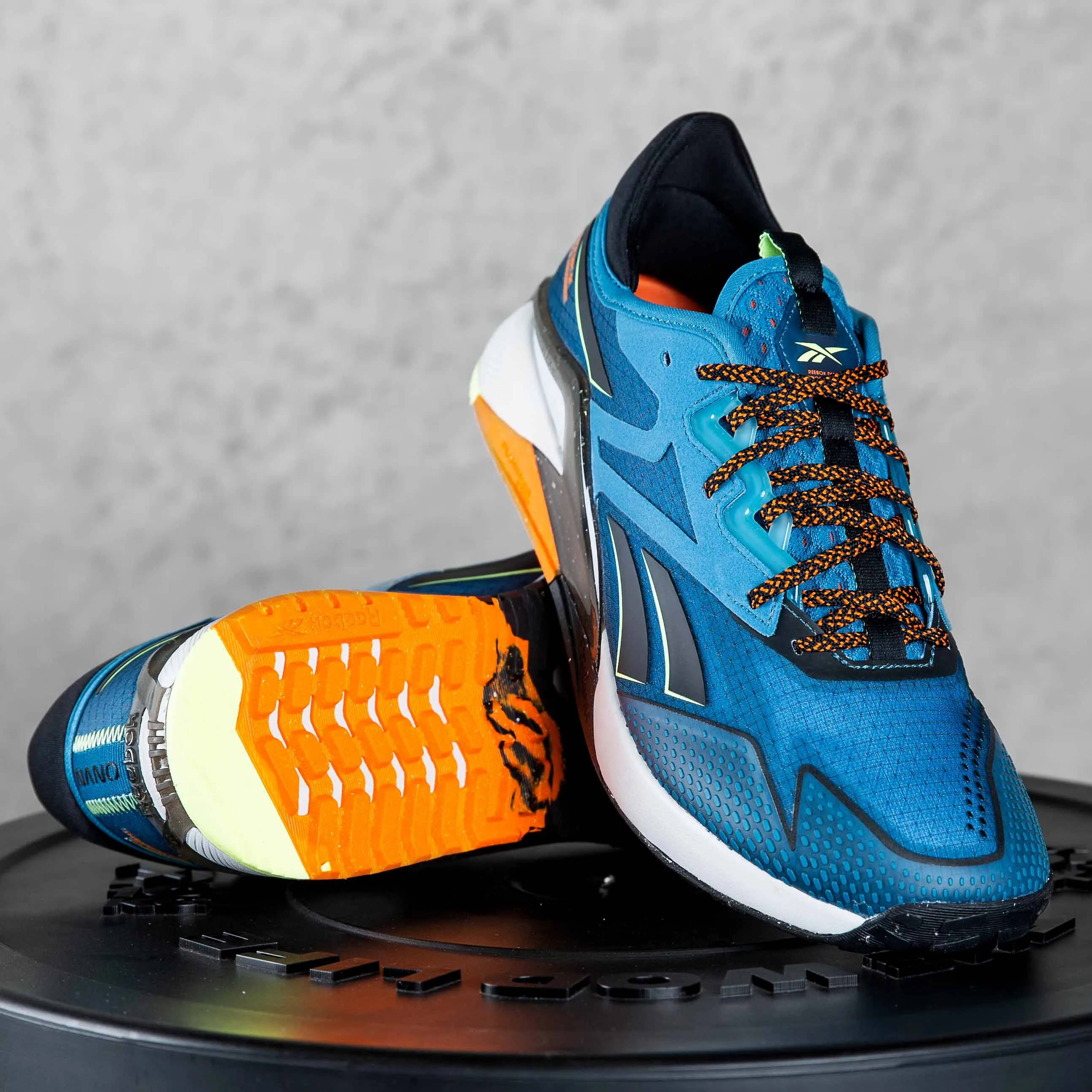 Reebok - Nano TR Adventure - Men's - STEELY BLUE/CORE BLACK/SMASH ORANGE