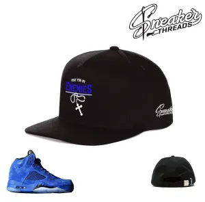 Retro 5 Blue Suede Enemies Hat