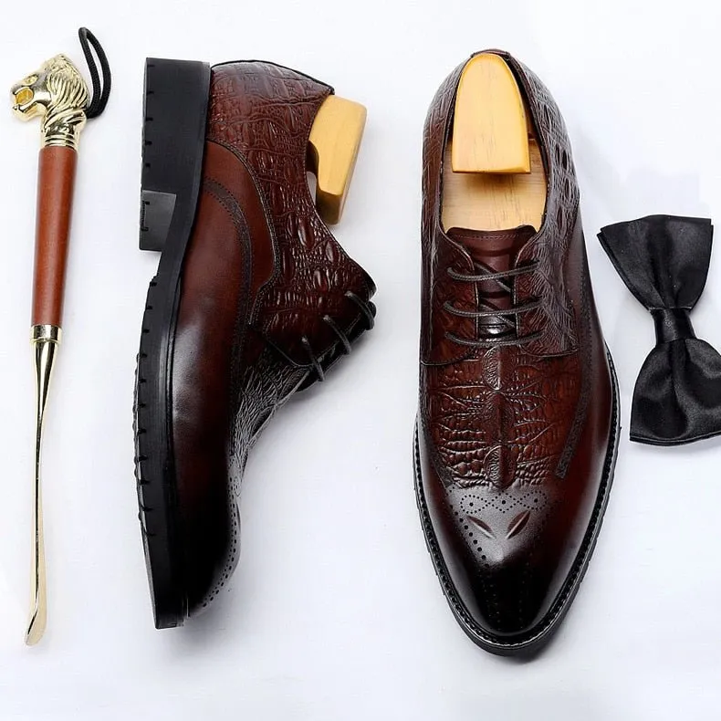 Royvane Business Brogues