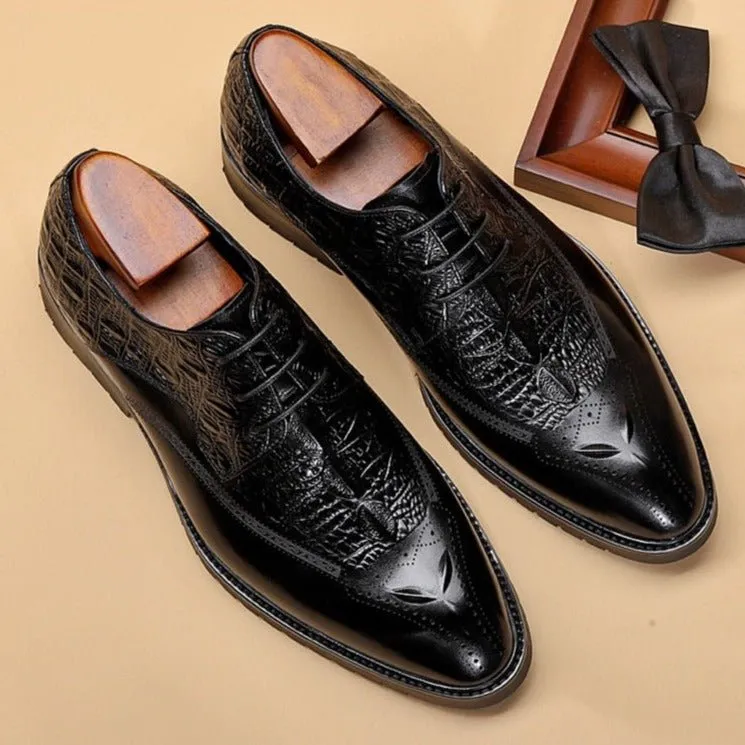 Royvane Business Brogues