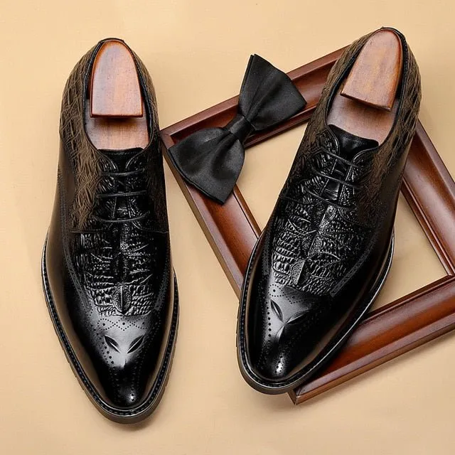 Royvane Business Brogues