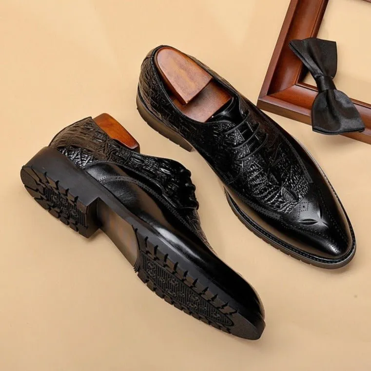 Royvane Business Brogues