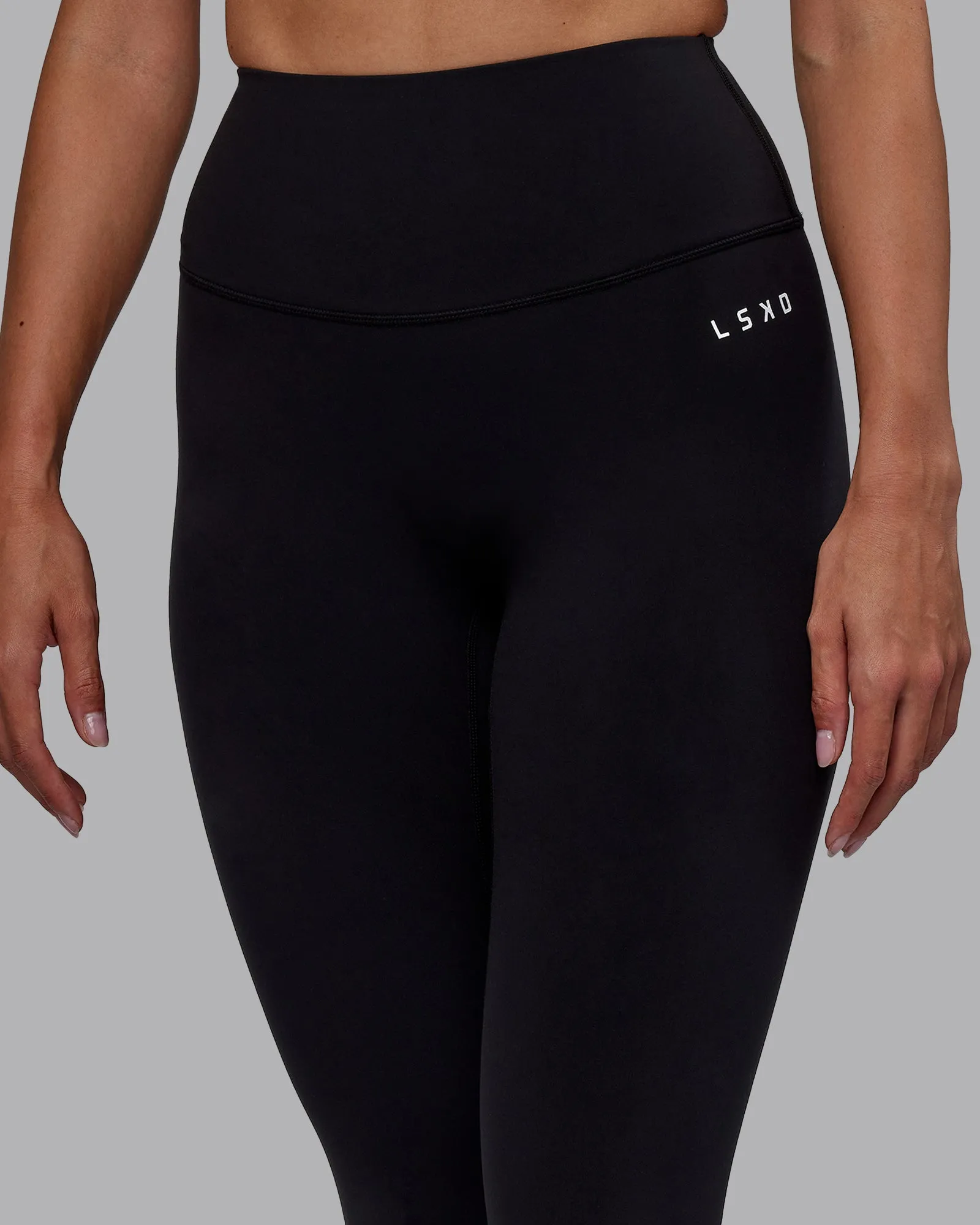 RXD High Waist 7/8 Length Leggings - Black