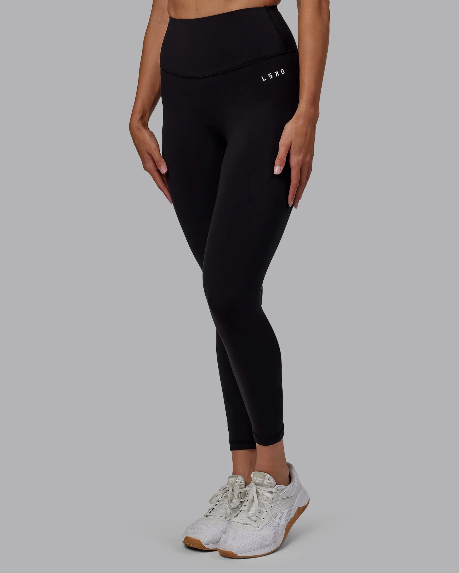 RXD High Waist 7/8 Length Leggings - Black