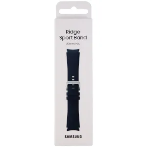 Samsung Ridge Sport Band for Galaxy Watch4 & Classic (20mm) Medium/Large - Navy