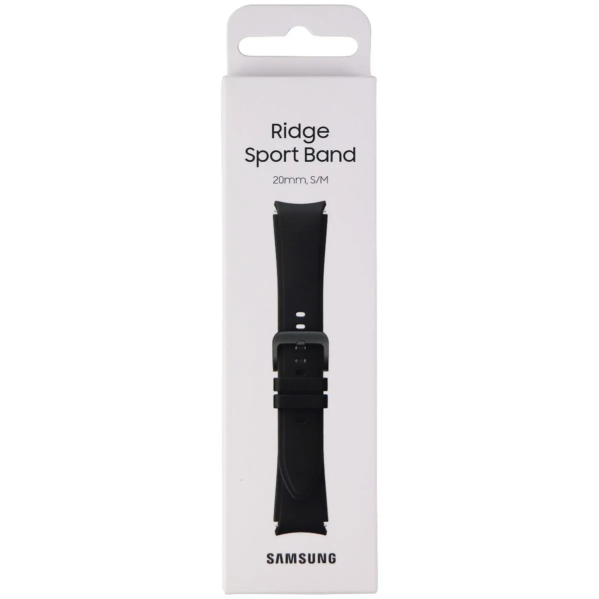 Samsung Ridge Sport Band for Galaxy Watch4 & Classic (20mm) Small/Medium - Black