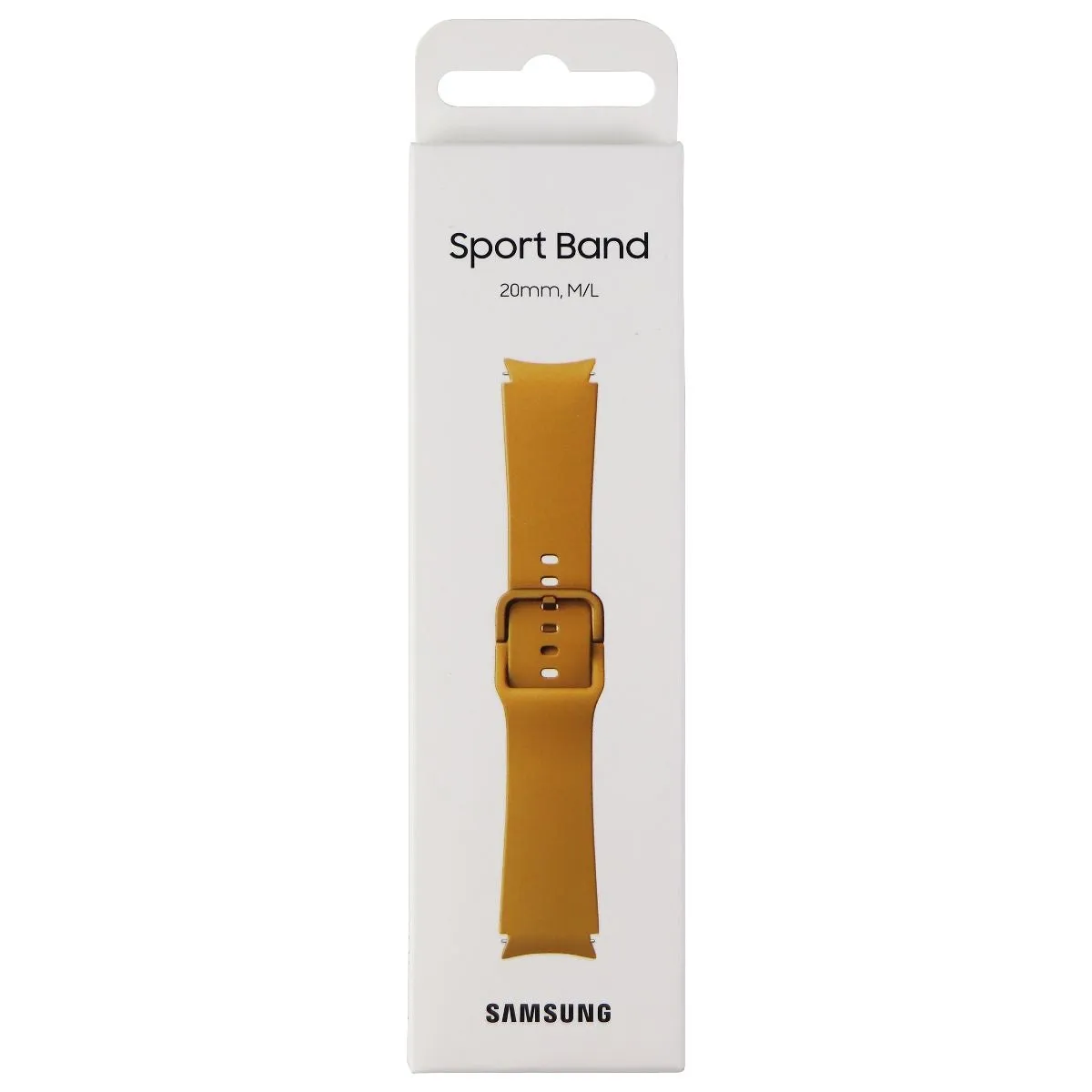 Samsung Sport Band for Galaxy Watch4 & Later - Mustard (20mm) Medium/Large (M/L)