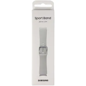 Samsung Sport Band for Galaxy Watch4 & Watch4 Classic - Silver (20mm) S/M