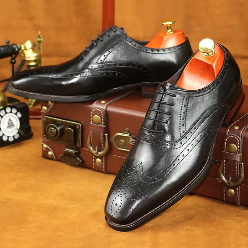 Serpatura Elegant Office Brogues