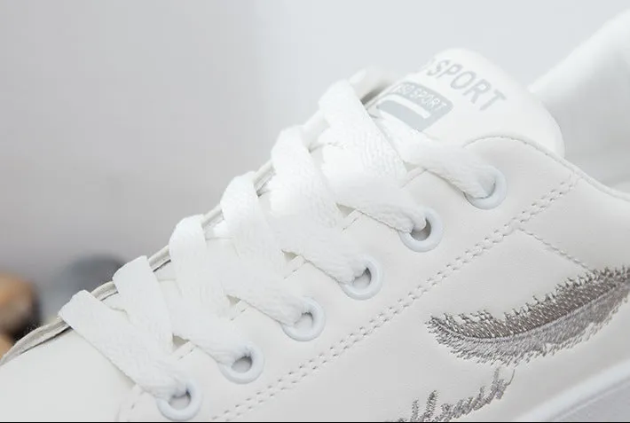 SH276 - Casual White Sneaker Shoes