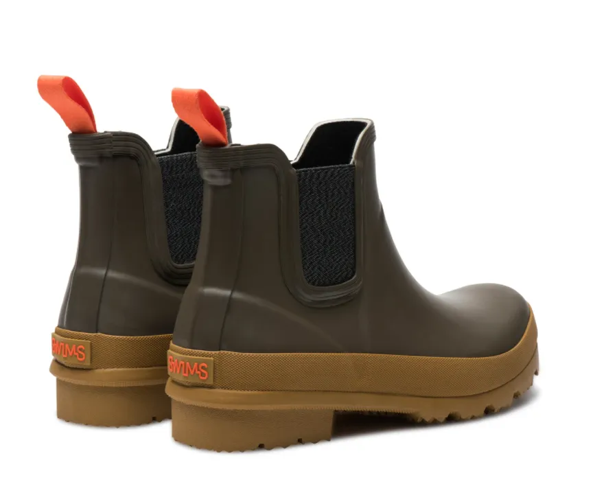 SWIMS - Charlie Rain Boot in Taupe Biscuit