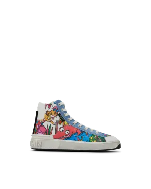 The Lion King B-Court Enfant Précoce Printed High Top Trainers