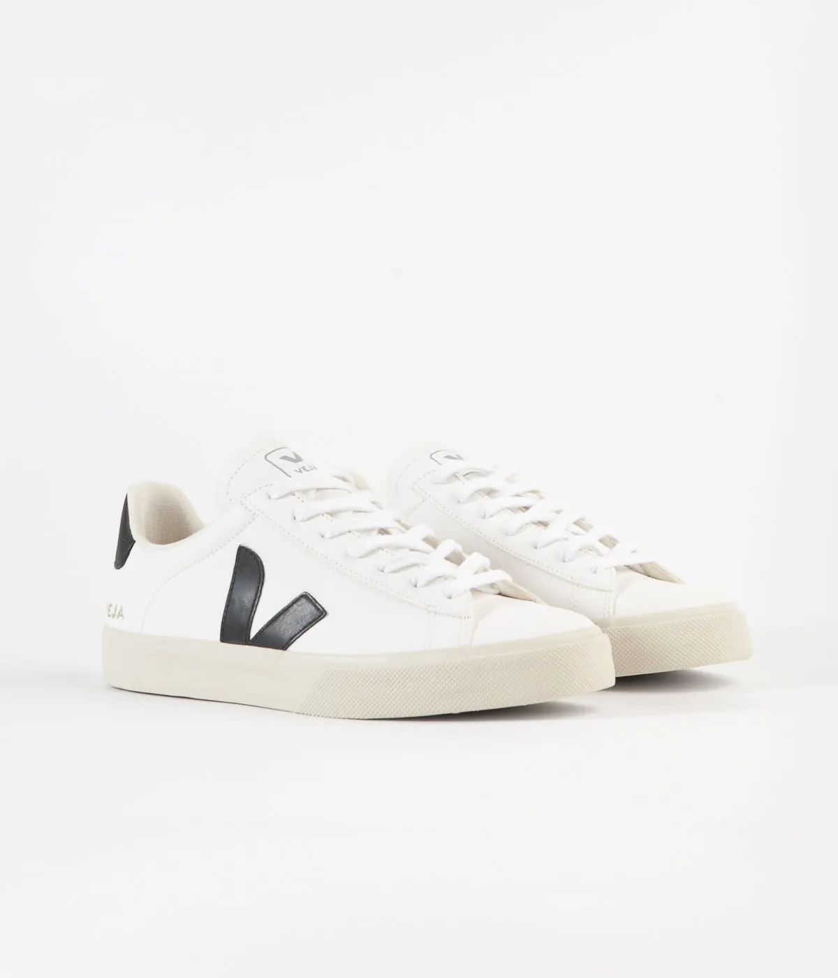 Veja Campo Chromefree Shoes - Extra White / Black