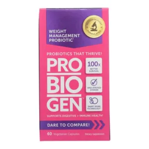 Weight Management Probiotic 60 Caps By Probiogen