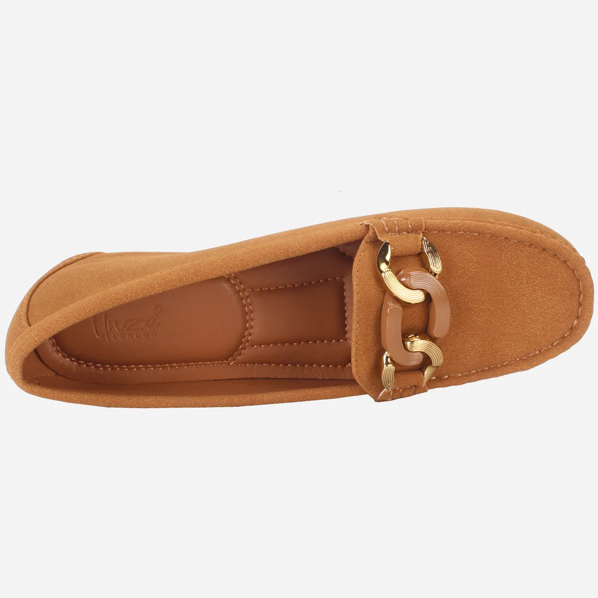 Womens "KADENCE" Low Wedge Moccasins