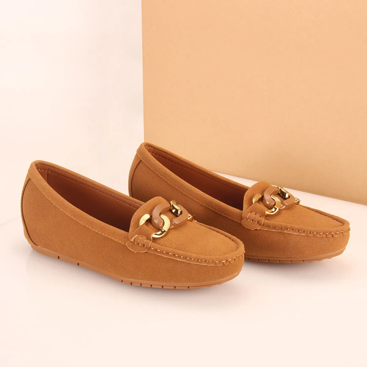 Womens "KADENCE" Low Wedge Moccasins