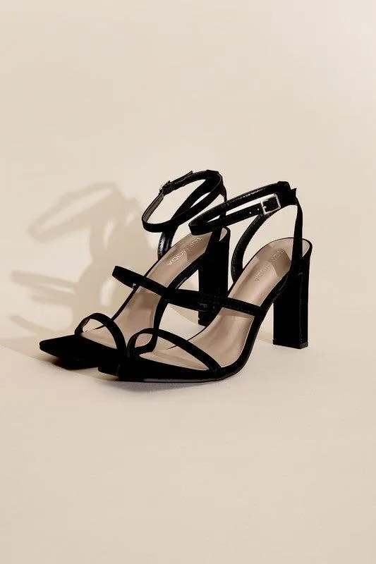 Womens Shoes Style No. Devin-8 Ankle Strap Heels