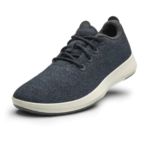 Women's Wool Runner Mizzles - Natural Black (Natural White Sole)